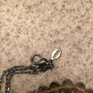 Express Jewelry - Express 3 tier gray toned jewel necklace Express Jewelry - Express 3 tier gray toned jewel necklace
